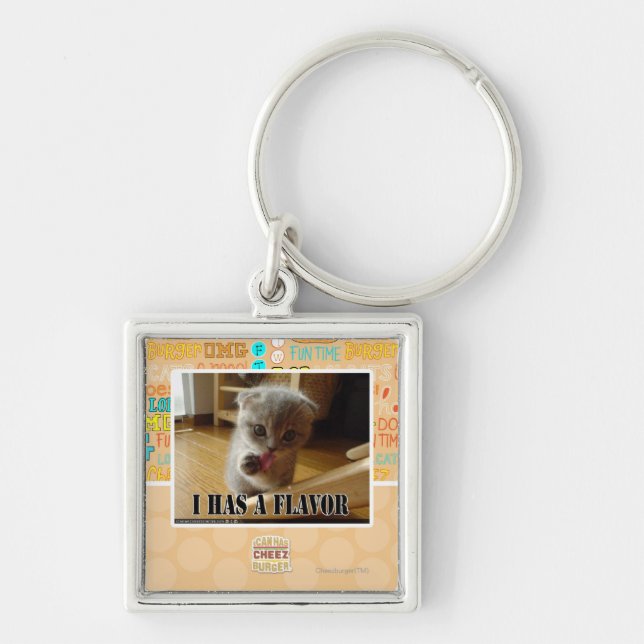I has a flavor keychain (Front)