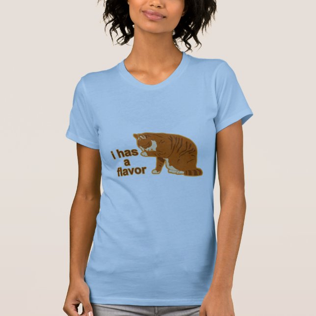 I has a flavor, LOL CAT T-Shirt (Front)