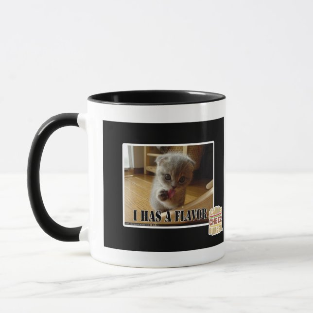 I has a flavor mug (Left)