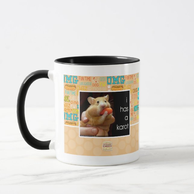 I has a karot mug (Left)