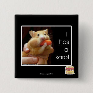 I has a karot pinback button
