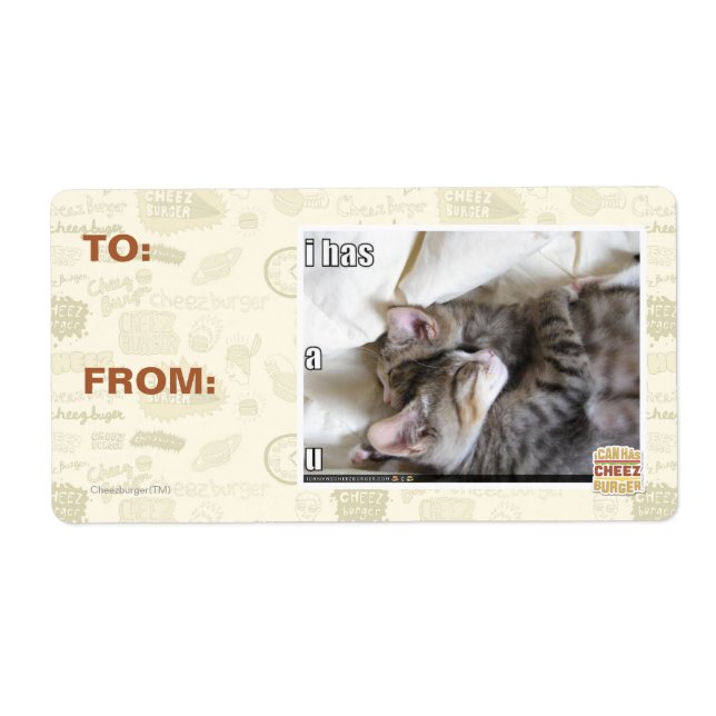 I has a u label (Front)