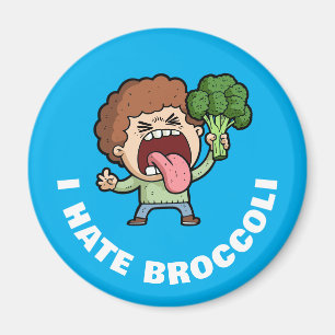 I Hate Broccoli Magnet