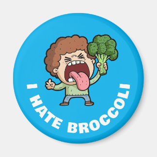 I Hate Broccoli Magnet