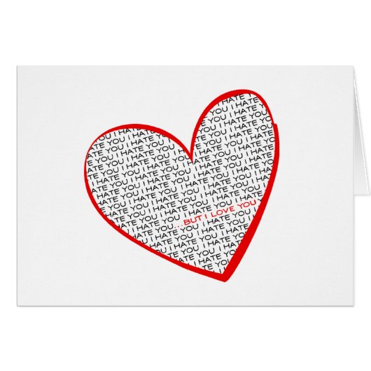 I hate but… cards (Front Horizontal)