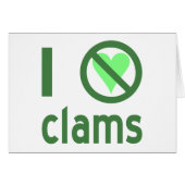 I Hate Clams (Front Horizontal)
