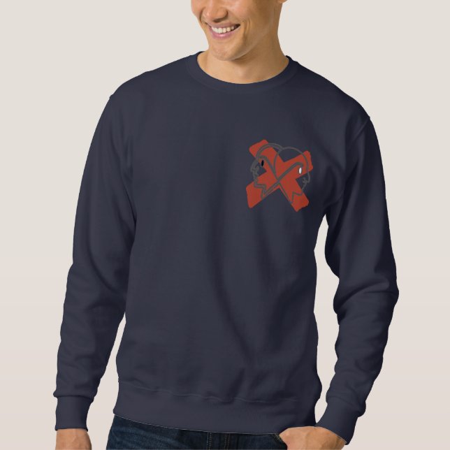 I HATE DOUPLE FACE SWEATSHIRT (Front)