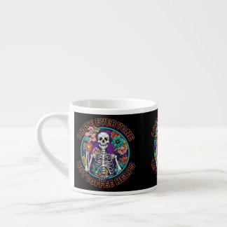 I Hate Everyone Coffee Helps Coffee Lover Gifts Espresso Cup