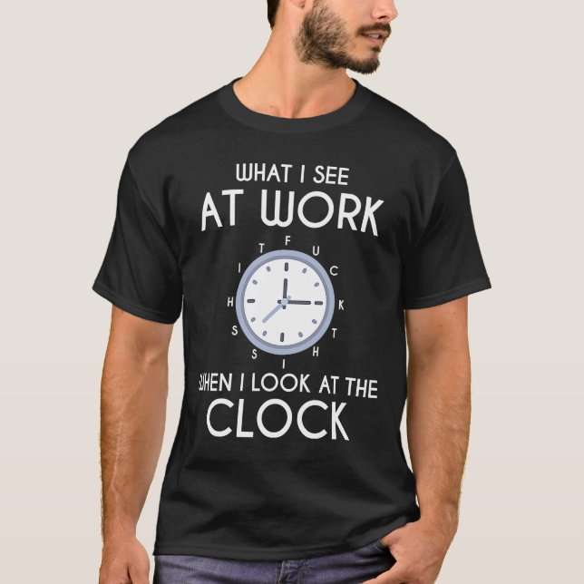 I Hate My Job  Sarcastic Hate Work T-Shirt (Front)