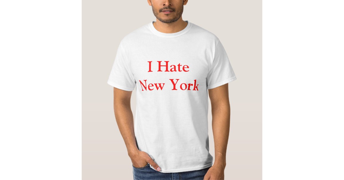 Gildan Men's XL T-Shirt I Don't Often Hate But When I Do I Hate New York  Yankees