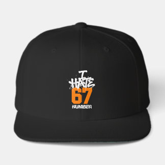I Hate Number 67 Visor