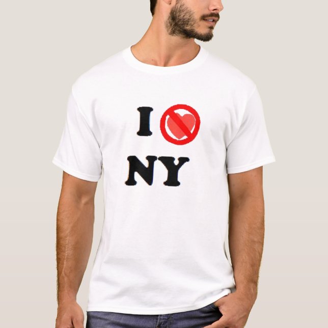 i hate ny T-Shirt (Front)