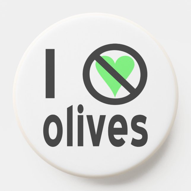 I Hate Olives No Love PopSocket (Popsocket)