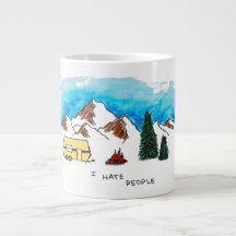 I Hate People Coffee Mug