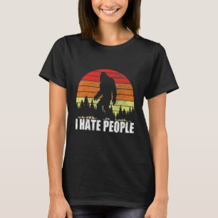 I Hate People Joke Sarcastic Family 2 T-Shirt