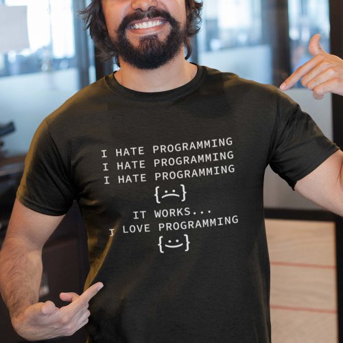 I Hate Programming T_Shirt