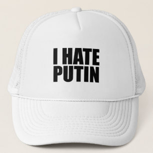 I hate Putin Trucker Hat