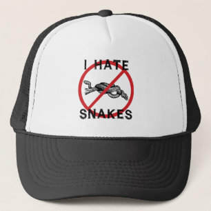 I Hate Snakes Trucker Hat