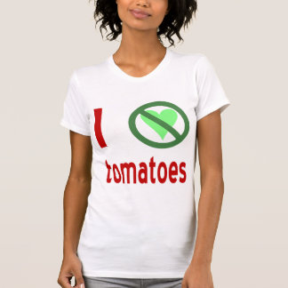 I Hate Tomatoes No Love T-Shirt