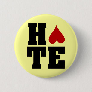 I Hate Valentine's Day Pinback Button