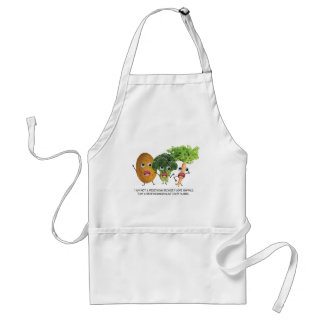 I hate veggies :) adult apron