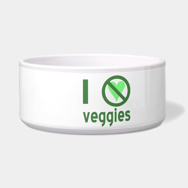 I Hate Veggies No Love Bowl (Left)