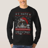 Angry cat hotsell christmas sweater