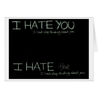 I Hate You... Cards