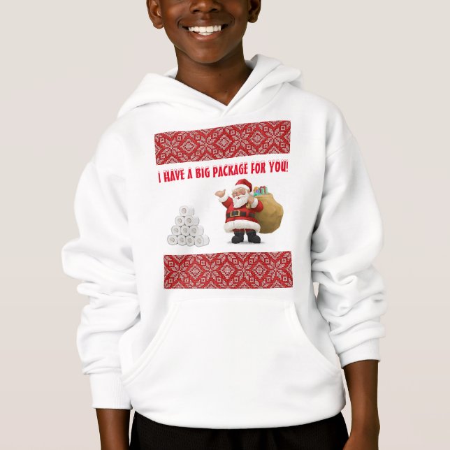 I HAVE A BIG... Customize Ugly Sweater Pullover (Front)