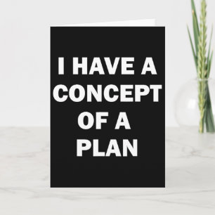 I Have A Concept Plan Kamala Trump Debate Card