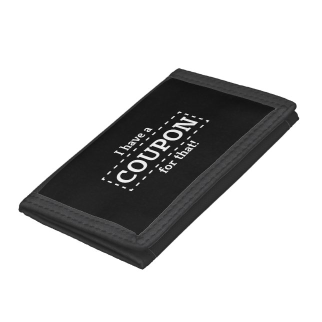 I Have a Coupon for That! Tri-fold Wallet (Bottom)