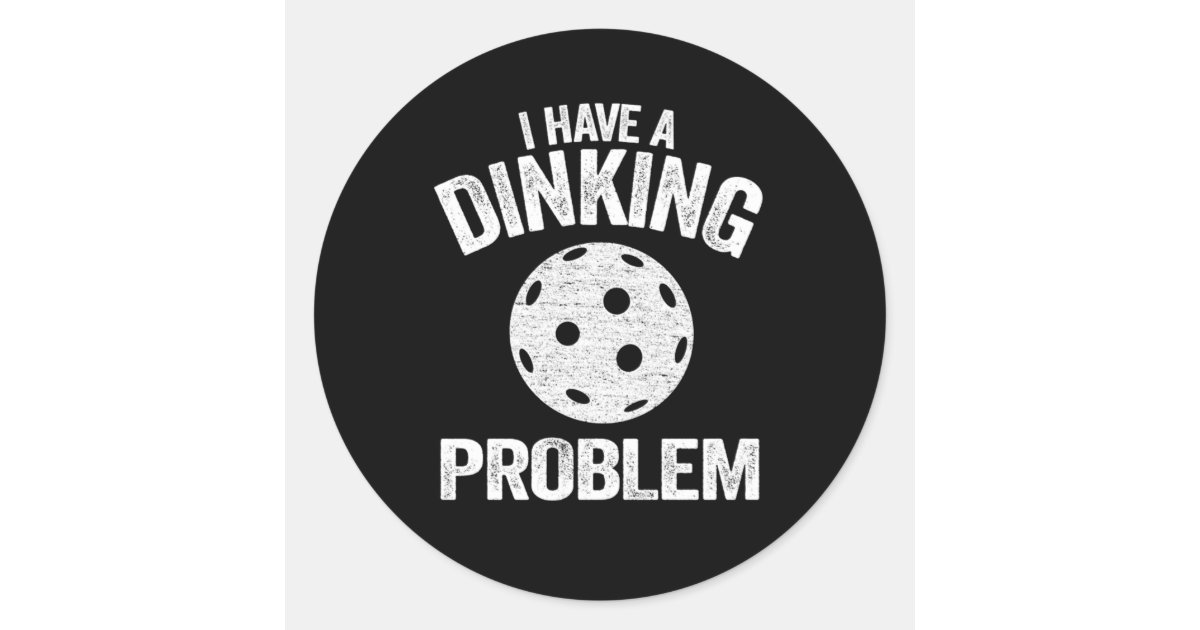 I Have A Dinking Problem Pickle Ball Jokes Funny Pickleball Mens Back T Shirt T8opdabvhgps