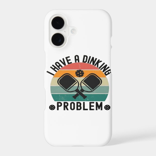 I Have A Dinking Problem  Iphone Case (Back)