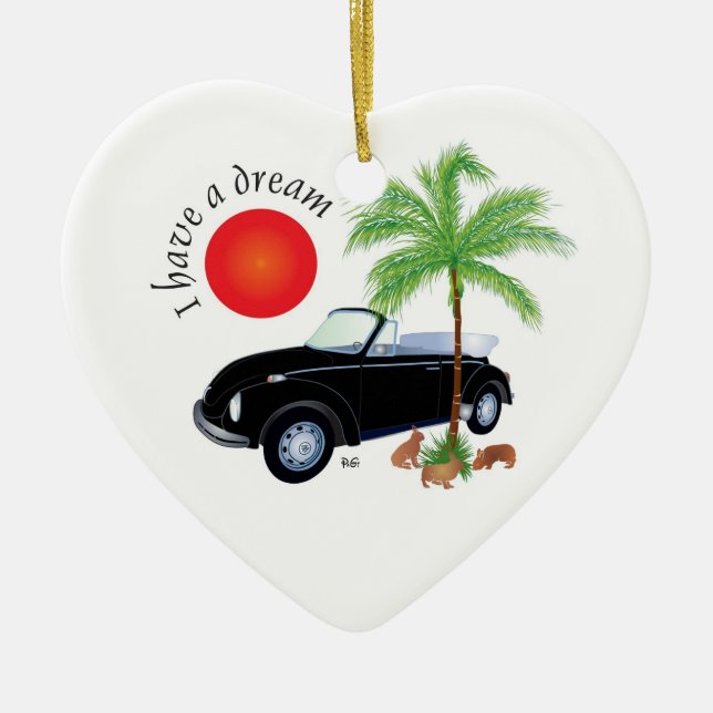 I have a dream Ornament (Front)