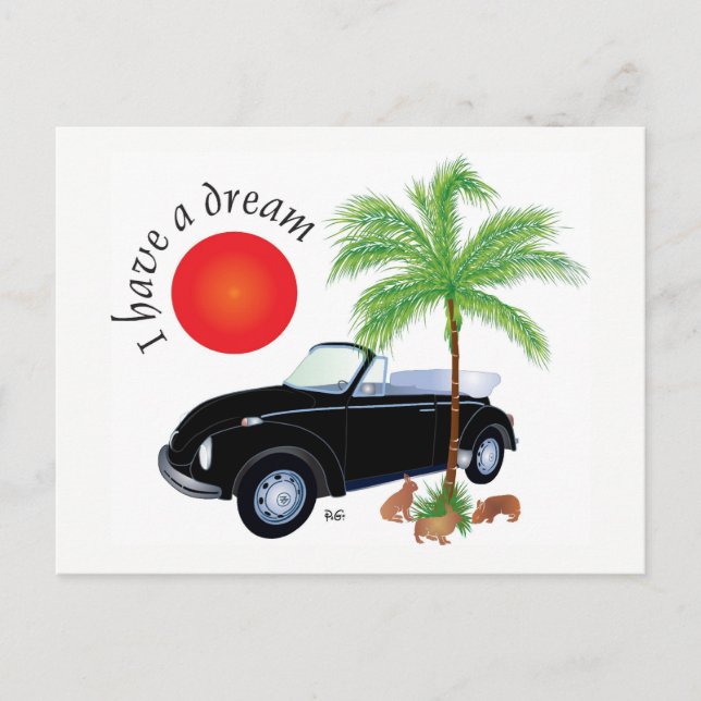 I have a dream postcard (Front)