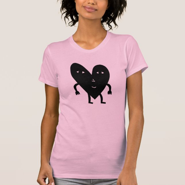 I Have A Happy Heart T-Shirt (Front)