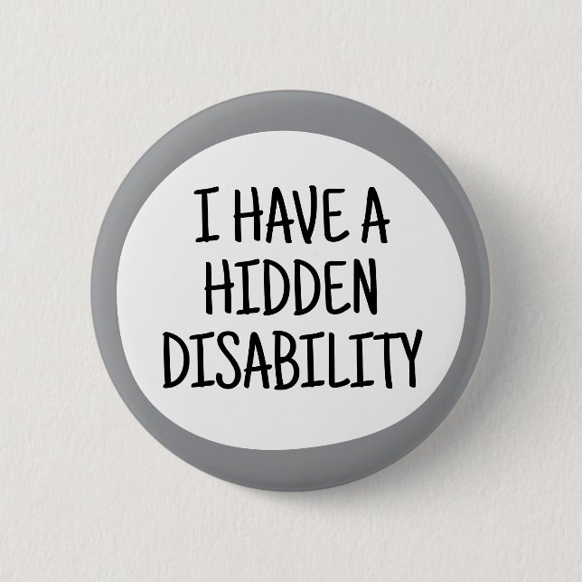 I have a hidden disability button (Front)