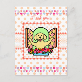 I have a Lab in my Heart (Yellow Lab) Postcard