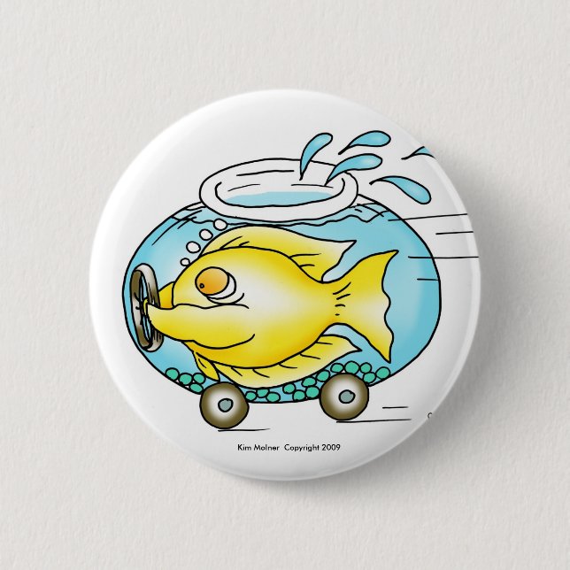 I have a need for speed! pinback button (Front)