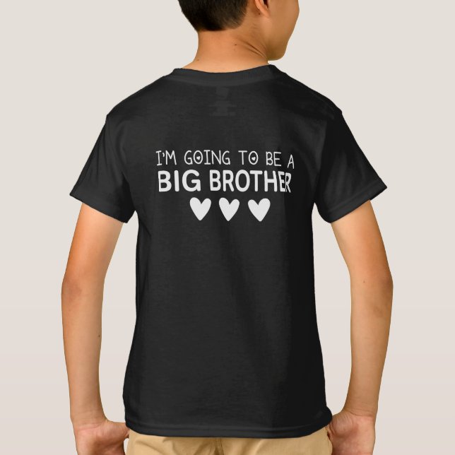 I Have A Secret Big Brother Pregnancy Announcement T-Shirt (Back)