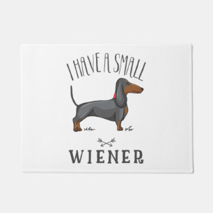 I have a small wiener doormat