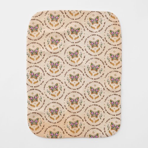 I Have All Baby Burp Cloth