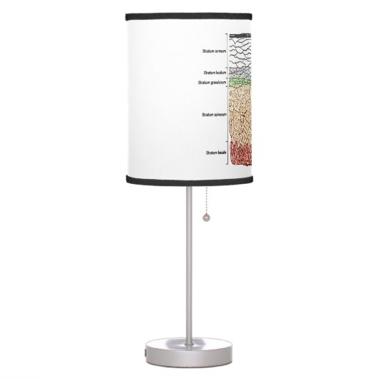 I Have Always Been Called Thick-Skinned Skin Layer Table Lamp (Left)