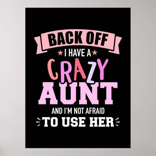 I Have An Aunt Poster (Front)