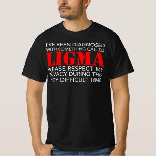  Beware of The Ligma Variant Funny Joke T-Shirt : Clothing,  Shoes & Jewelry