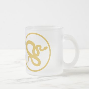 I Have Been Envenomated By My Research Subject Frosted Glass Coffee Mug by boblet at Zazzle
