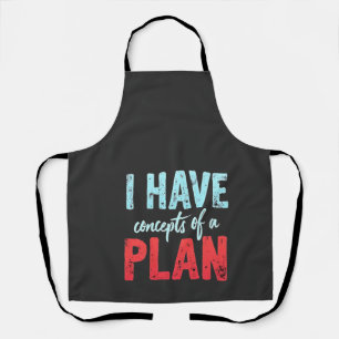 I Have concepts of a Plan Trump President Debate Apron