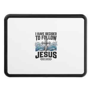 I Have Decided To Follow Jesus Vintage Shirt Hitch Cover