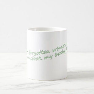 I have forgotten what I really am Coffee Mug