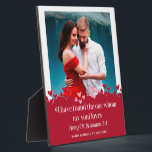 I Have Found The One My Soul Loves Plaque<br><div class="desc">Here is a beautiful photo gift for the one you love at Christmas, Valentine's Day, to celebrate an anniversary, birthday, or any day you wish to celebrate! This photo gift can be personalized by adding your own text and photo. It makes a wonderful keepsake gift. The scripture on the front...</div>